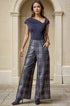 Hepburn Pant - Midnight Paris